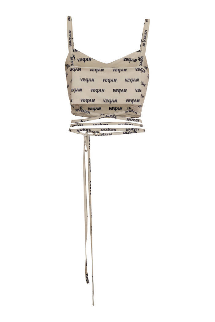 Vegan in me Top by Sarah Regensburger - Bare Fashion