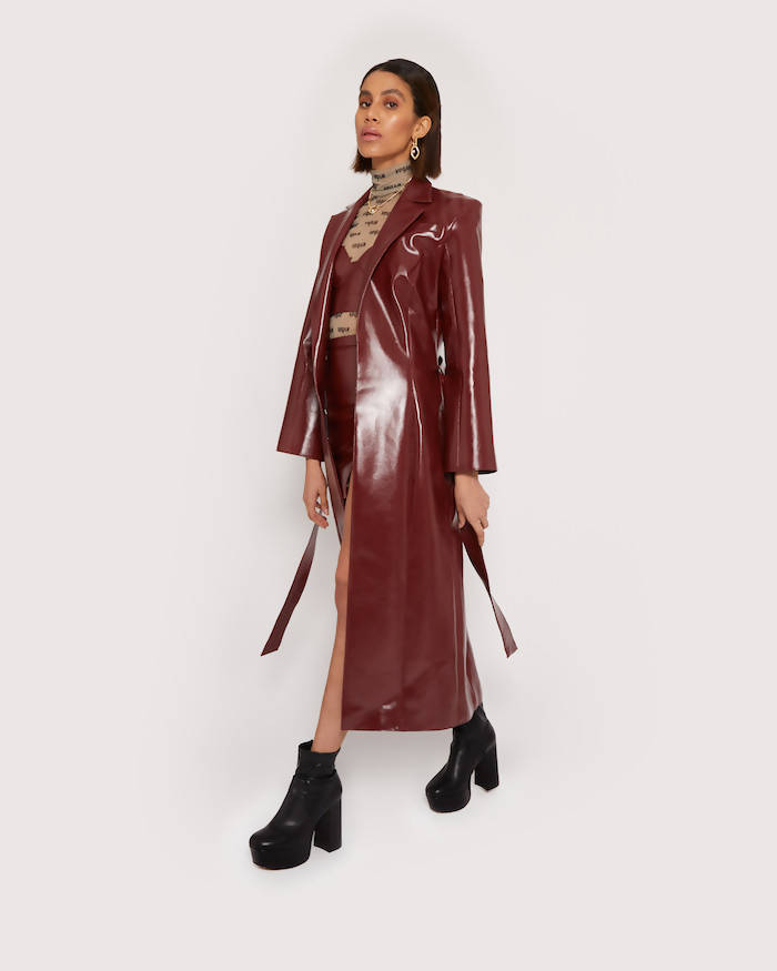 I am Cactus Coat by Sarah Regensburger - Bare Fashion