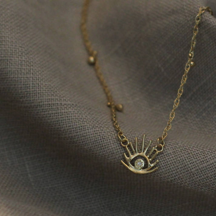 Haul Amulet Necklace by April March Jewellery - Bare Fashion