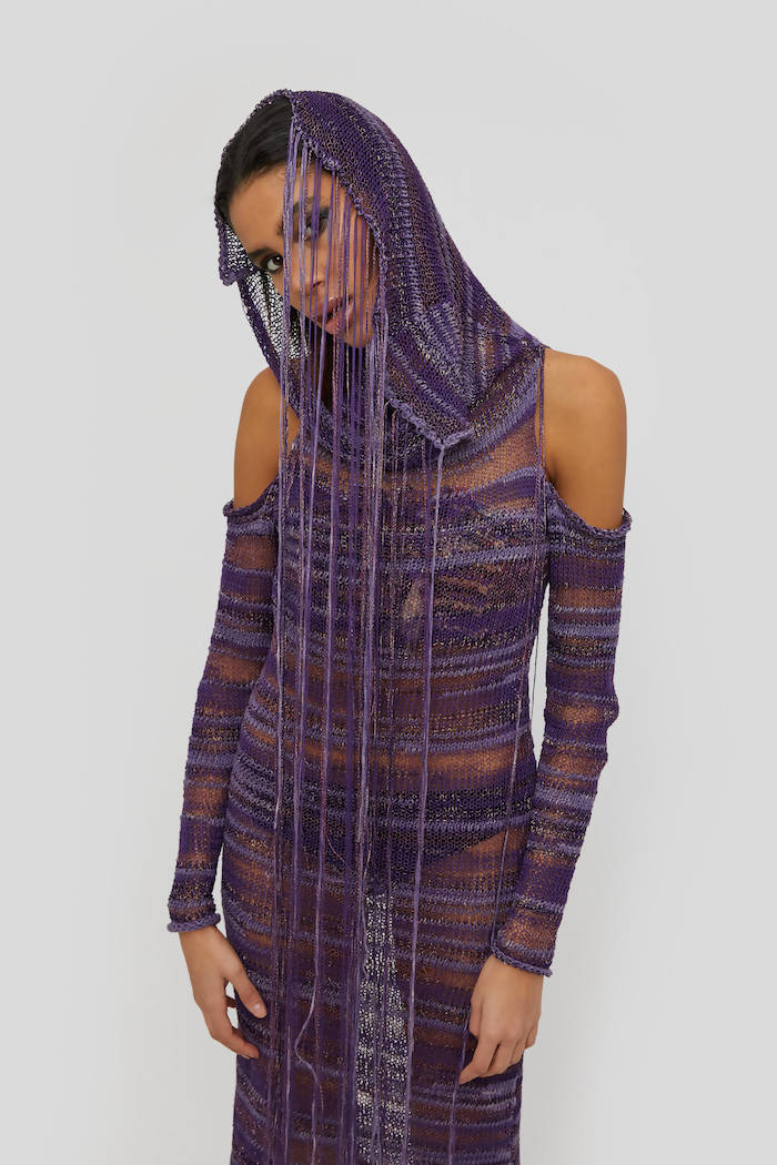 Purple Dream Dress by Sarah Regensburger - Bare Fashion