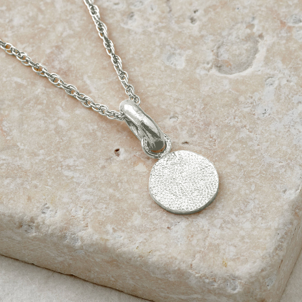 Round Tag Necklace by April March Jewellery - Bare Fashion