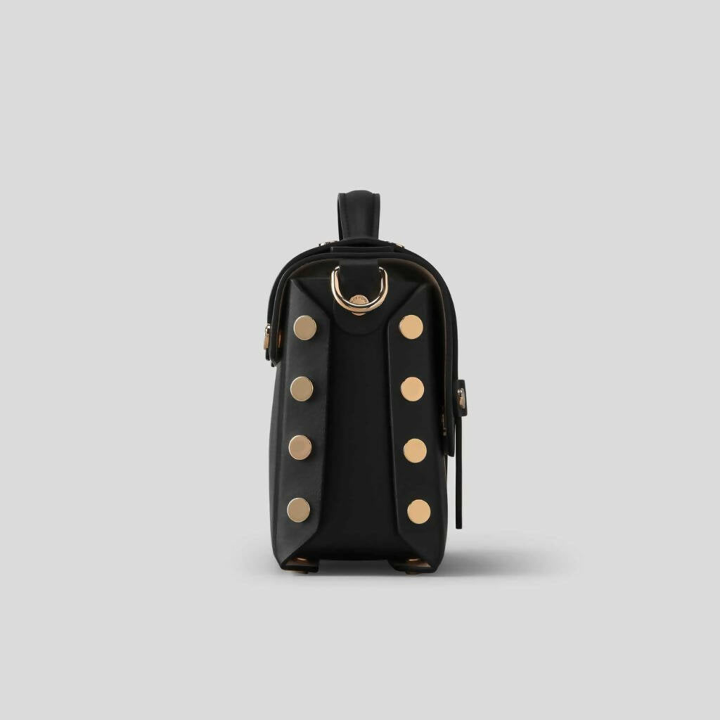 The Black WEEK/END Vegan Crossbody by FRIDA ROME - Bare Fashion