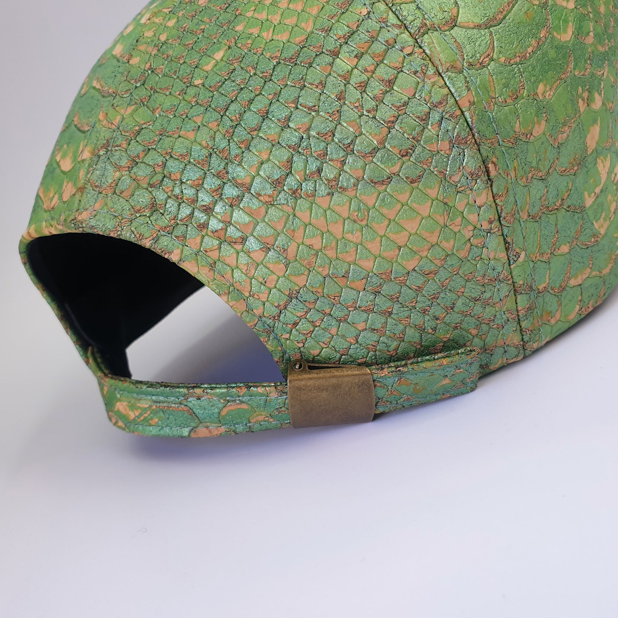 Vegan leather baseball cap cheap