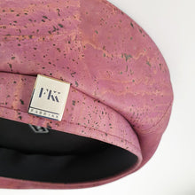 Load image into Gallery viewer, Fabrikk Cork Beret | Purple Music | Vegan leather by FABRIKK - Bare Fashion

