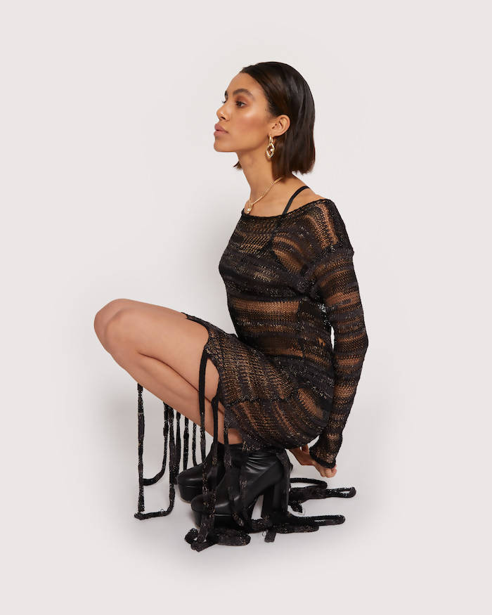 Queen of Rebel Dress by Sarah Regensburger - Bare Fashion