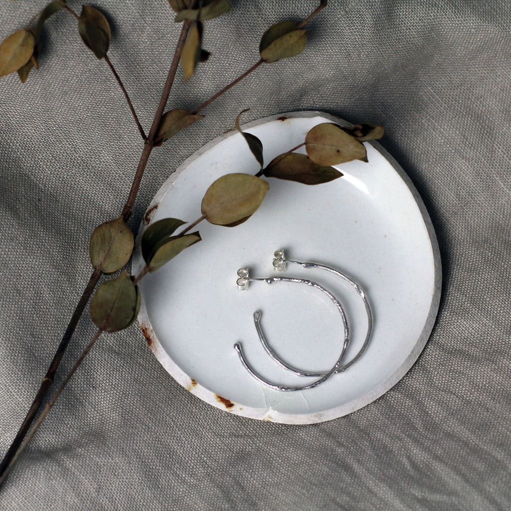 Textured Hoops by April March Jewellery - Bare Fashion
