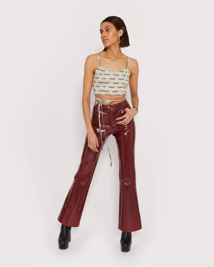 Vegan in me Top by Sarah Regensburger - Bare Fashion