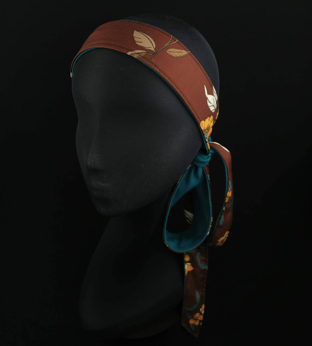 Head Scarf in Jersey and Viscose by JCN Fascinators - Bare Fashion