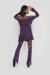Purple Dream Pant by Sarah Regensburger - Bare Fashion