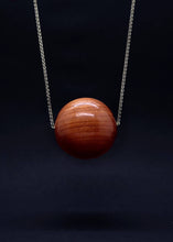 Load image into Gallery viewer, Gaia Giant Bead Long Necklace - Red Wood by Silverwood® jewellery - Bare Fashion
