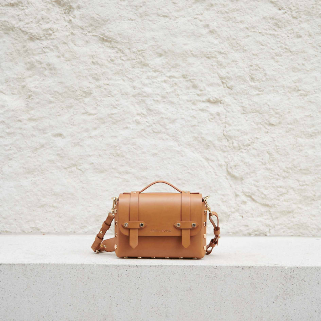 The Tan WEEK/END Vegan Crossbody by FRIDA ROME - Bare Fashion