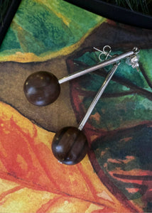 Lana Bead and Tube Earrings by Silverwood® jewellery - Bare Fashion