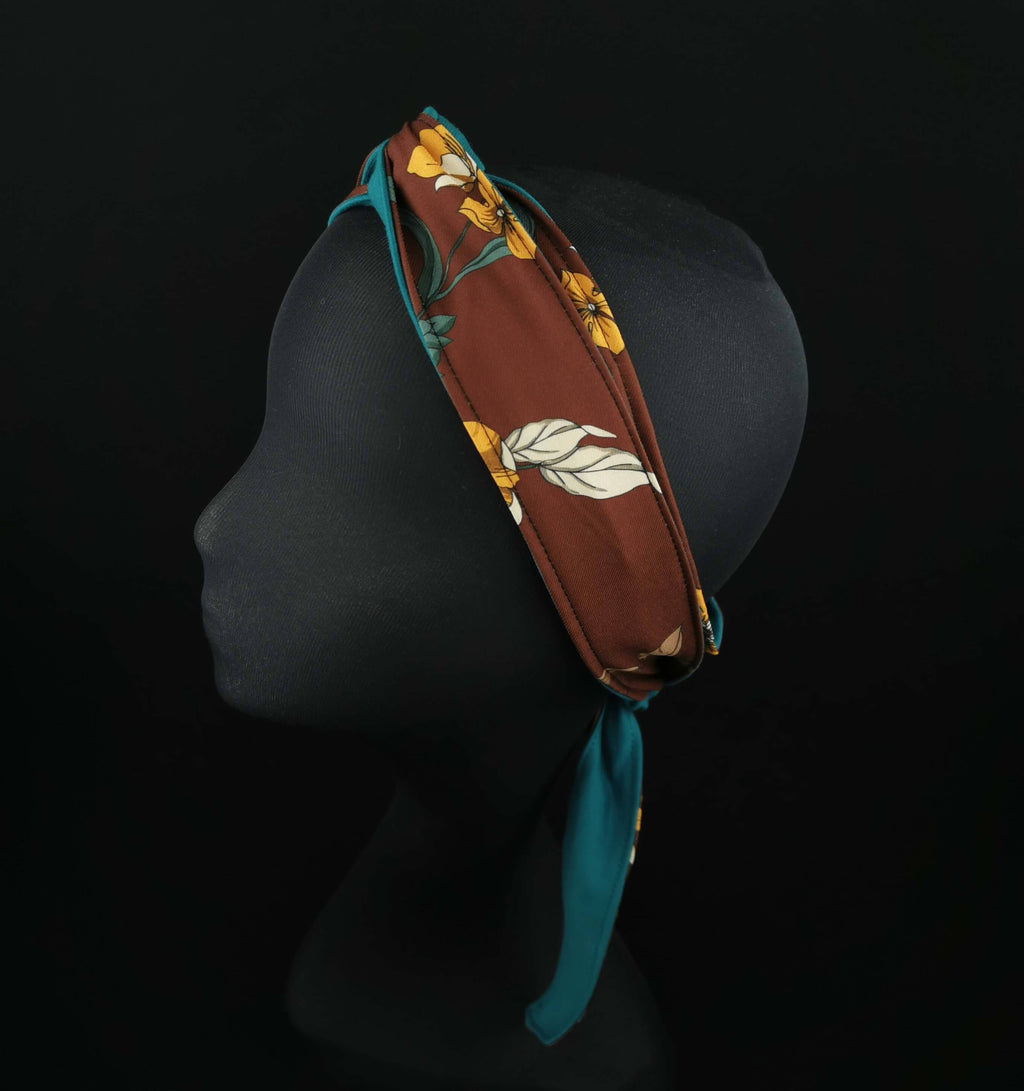 Head Scarf in Jersey and Viscose by JCN Fascinators - Bare Fashion