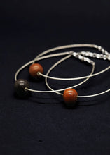 Load image into Gallery viewer, Lana Small Red Bead Cable Bracelet - Unisex by Silverwood® jewellery - Bare Fashion

