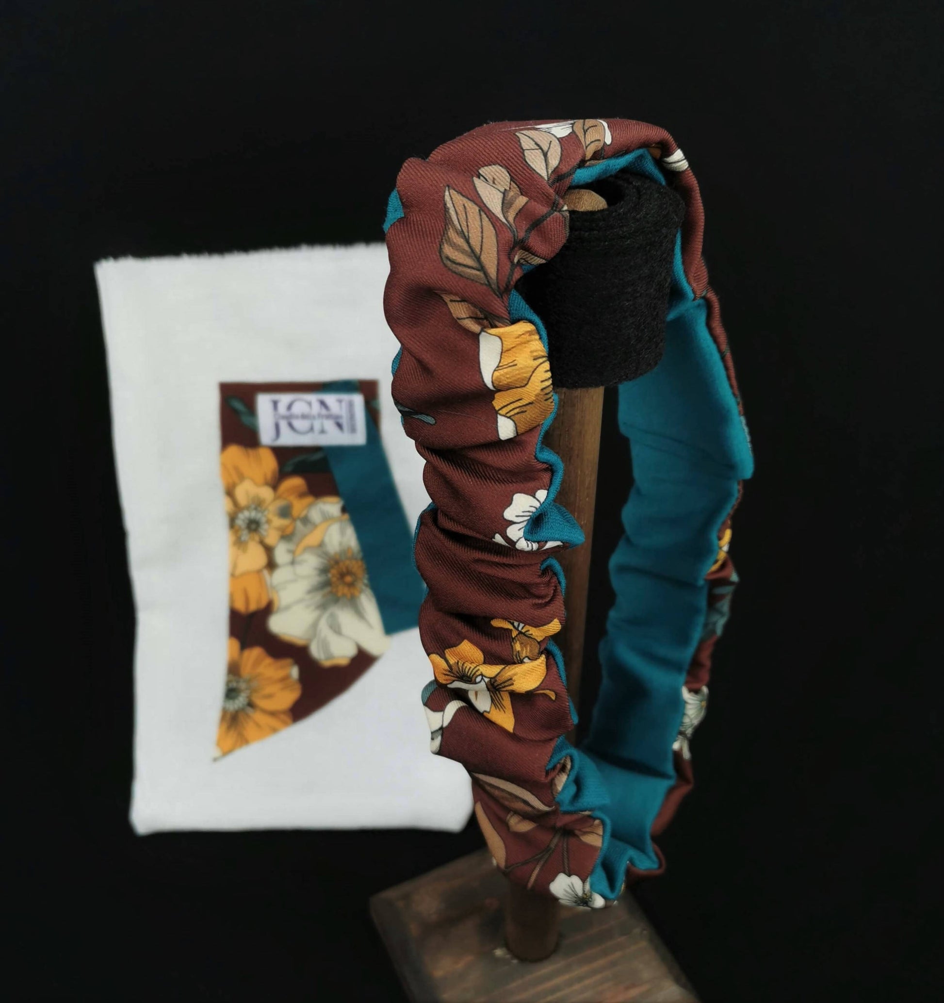 Elastic Headband in Viscose and Jersey by JCN Fascinators - Bare Fashion