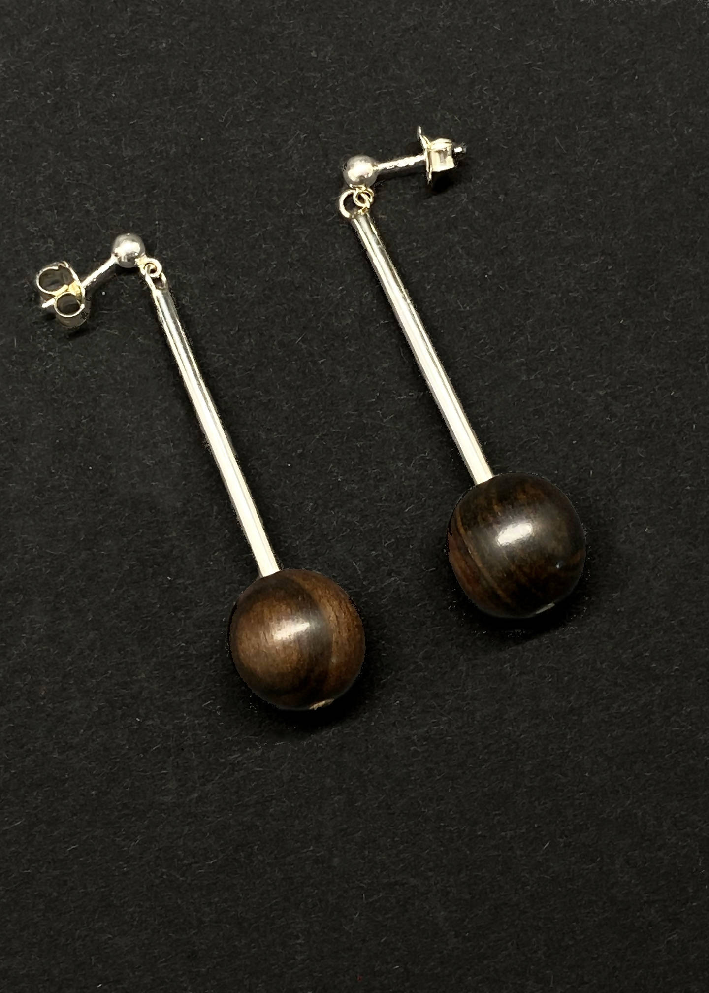 Lana Bead and Tube Earrings by Silverwood® jewellery - Bare Fashion